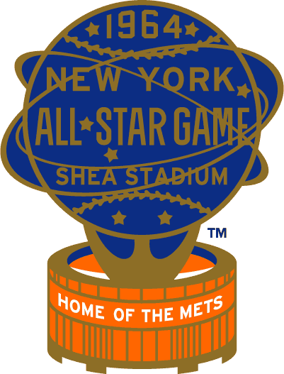 MLB All-Star Game 1964 Primary Logo t shirts iron on transfers